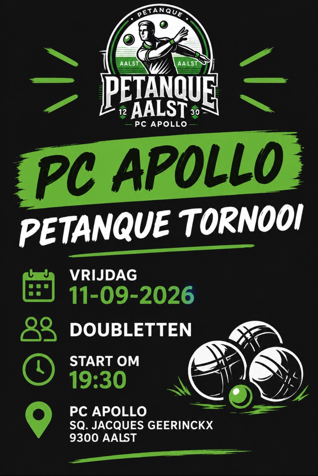 PC Apollo Petanque Tornooi