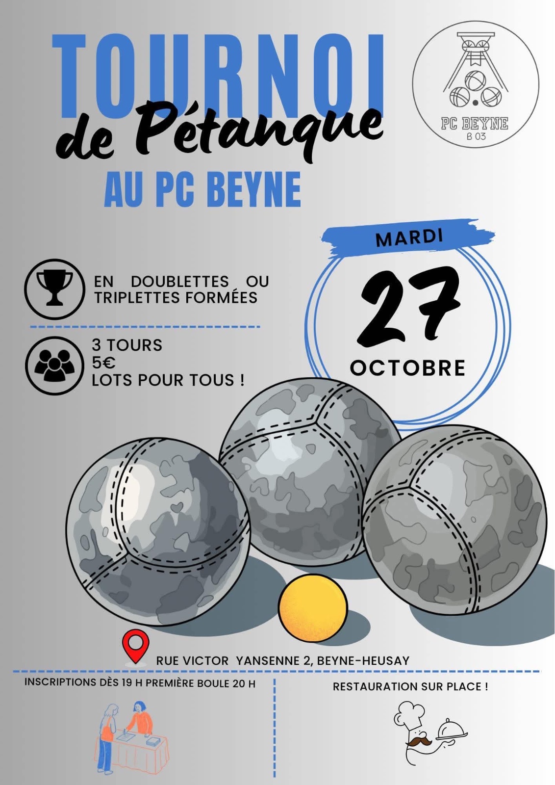 Tournoi de Pétanque