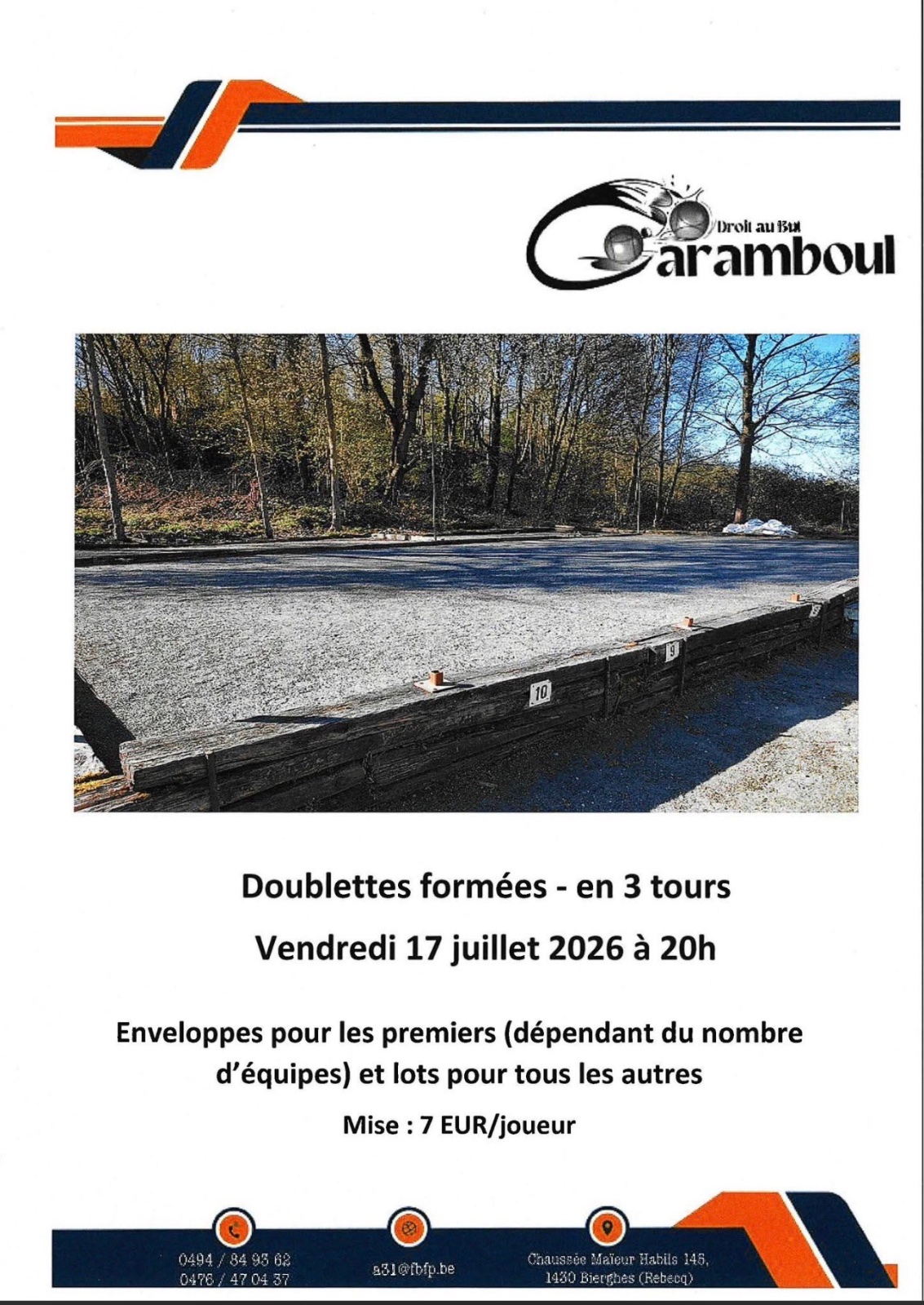 Doublettes geformeerd - in 3 rondes