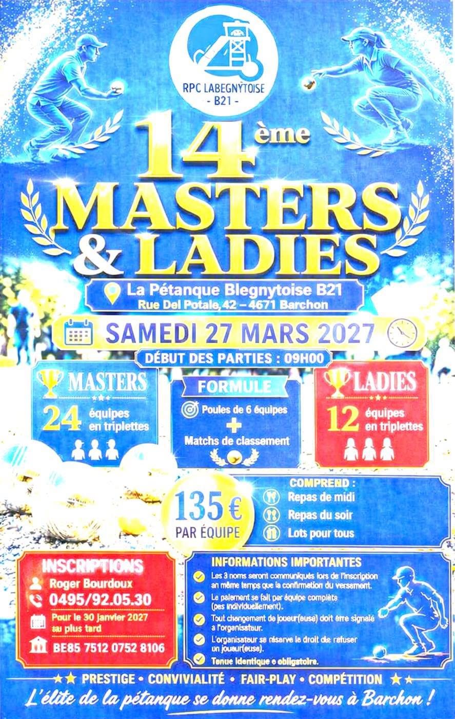 14ème Masters & Ladies