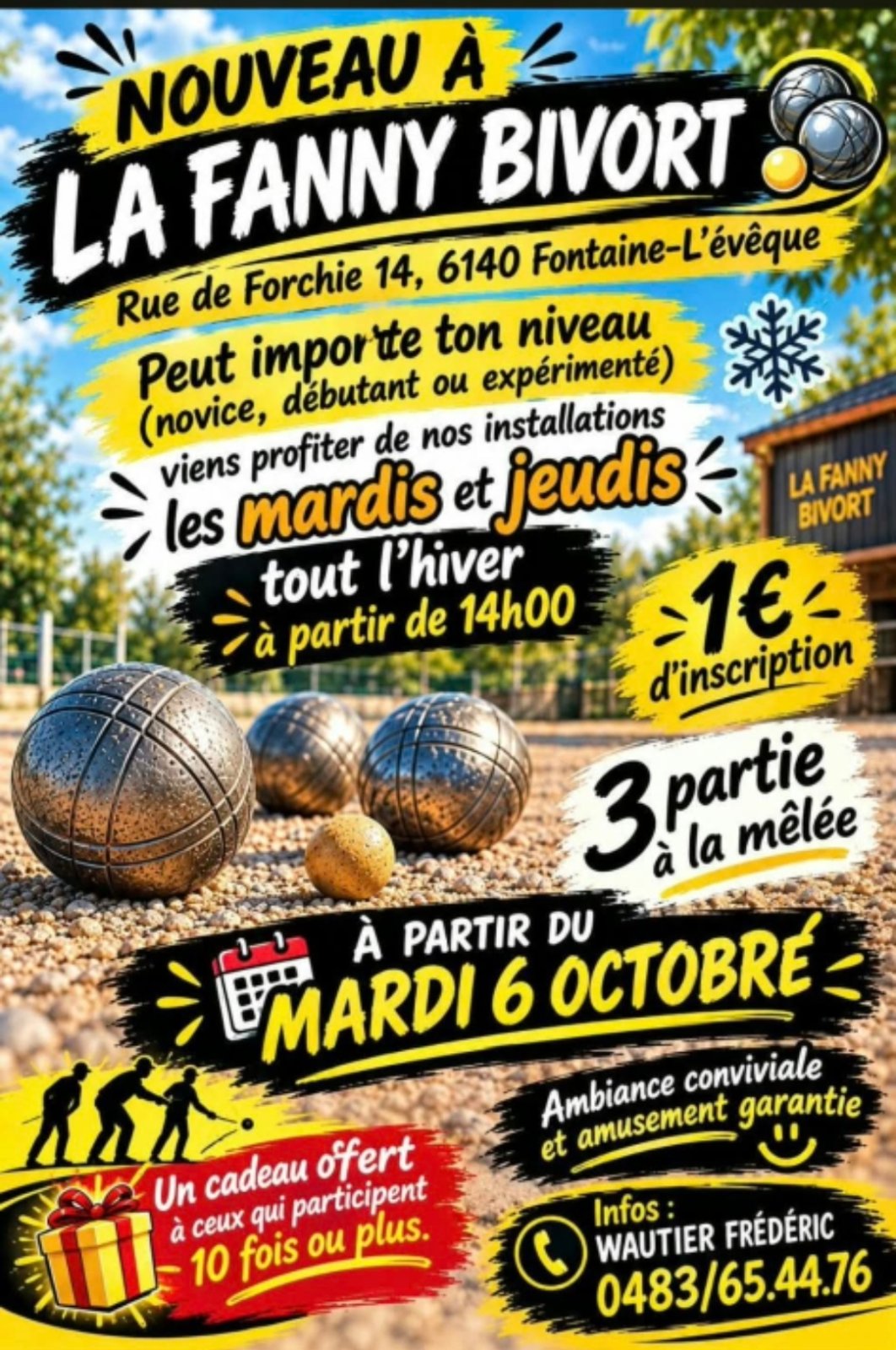 Les mêlées de La Fanny Bivort