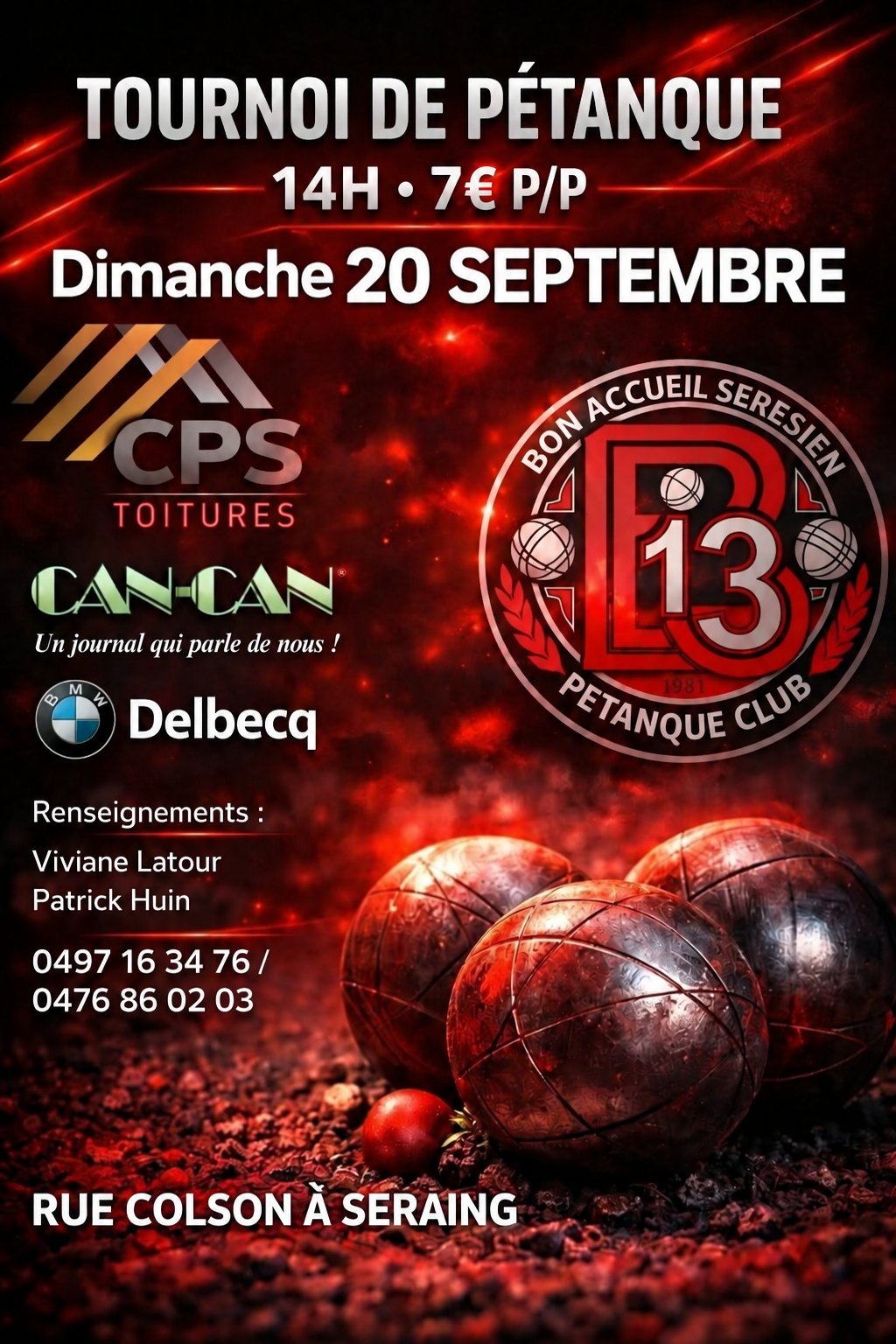 Tournoi de Pétanque
