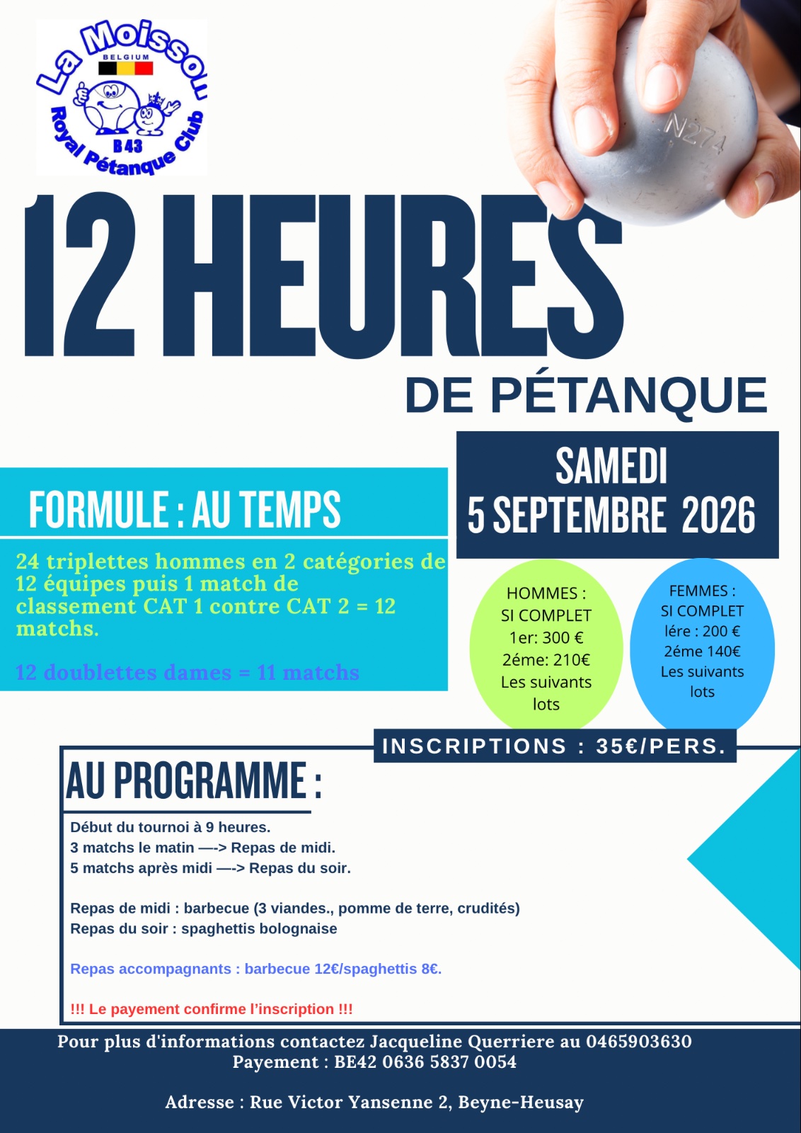 12 heures de Pétanque