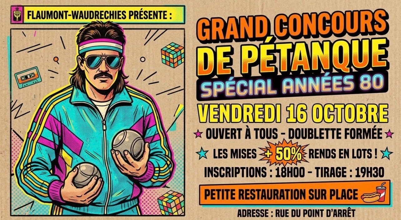 Grand Concours de Pétanque - Spécial Années 80