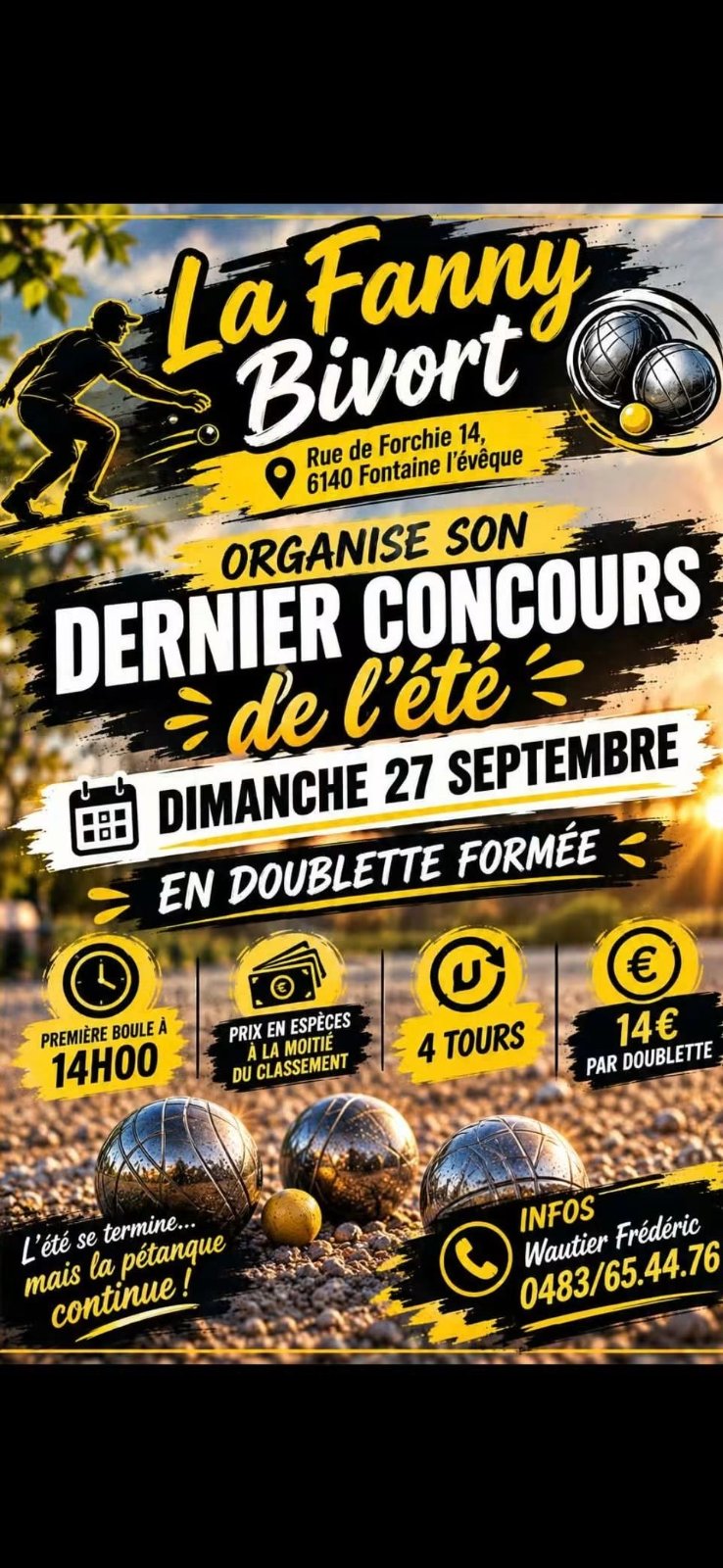 Laatste Concours van de Zomer
