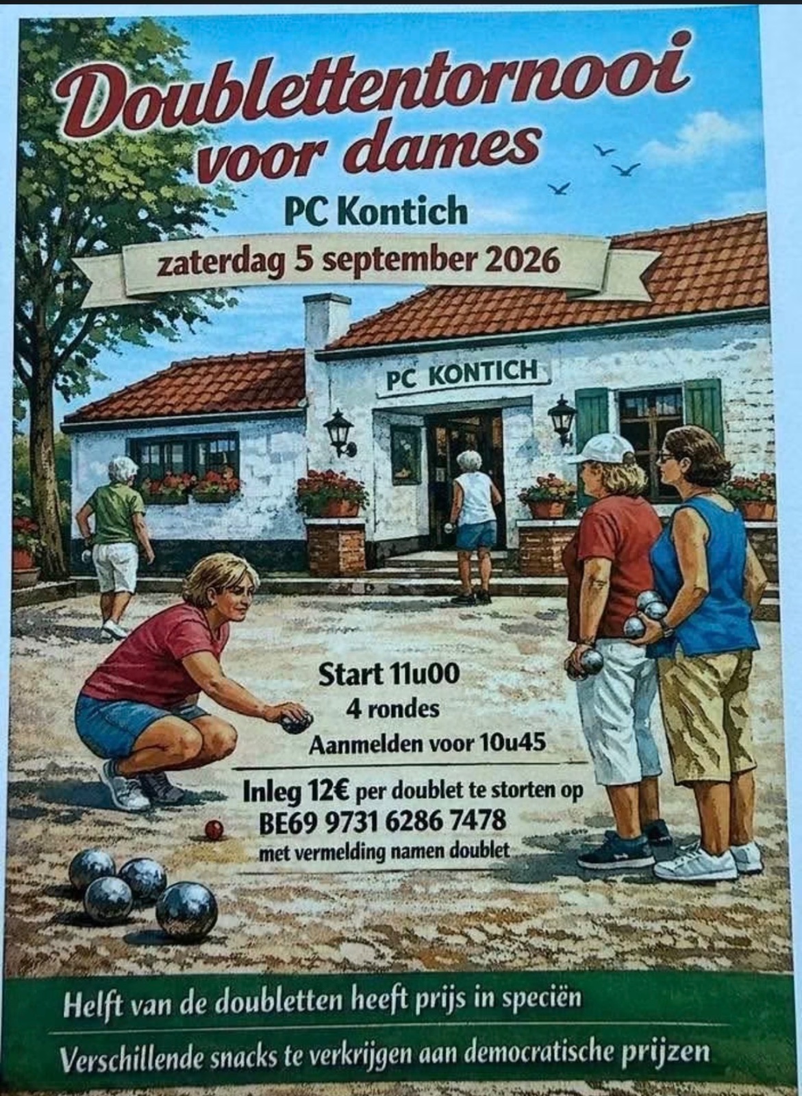 Doublettentornooi voor dames