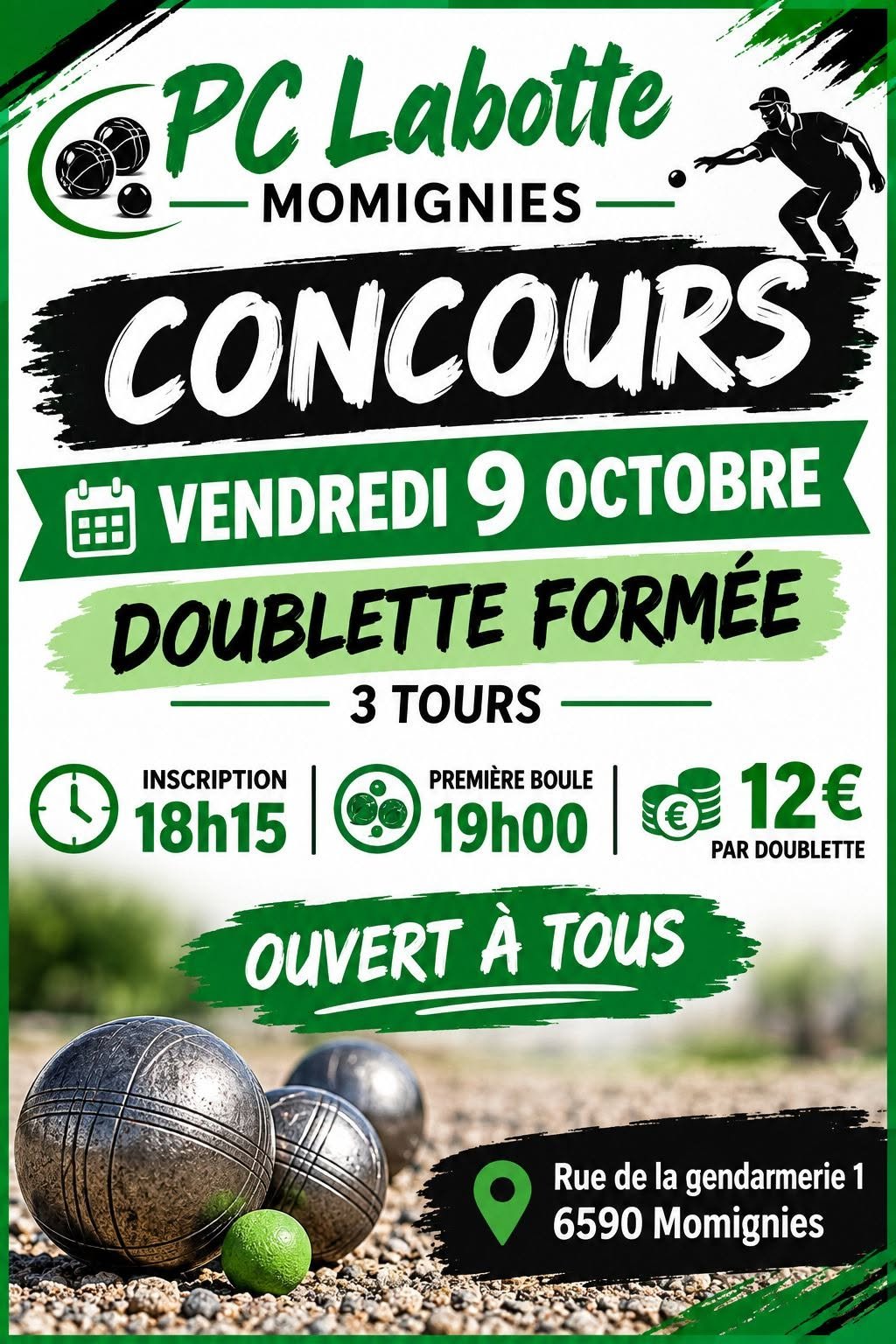 Concours Doublette Formée