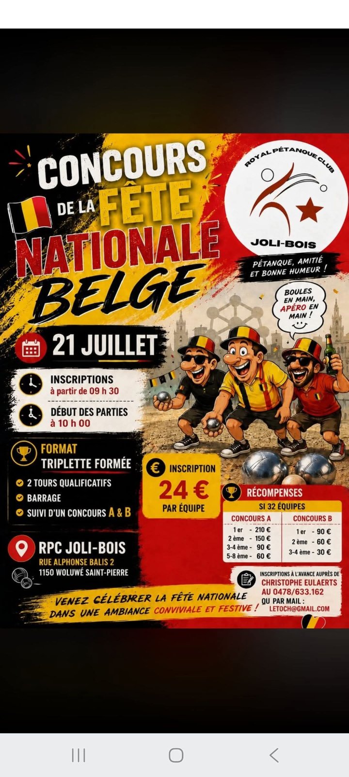 Concours de la Fête Nationale Belge