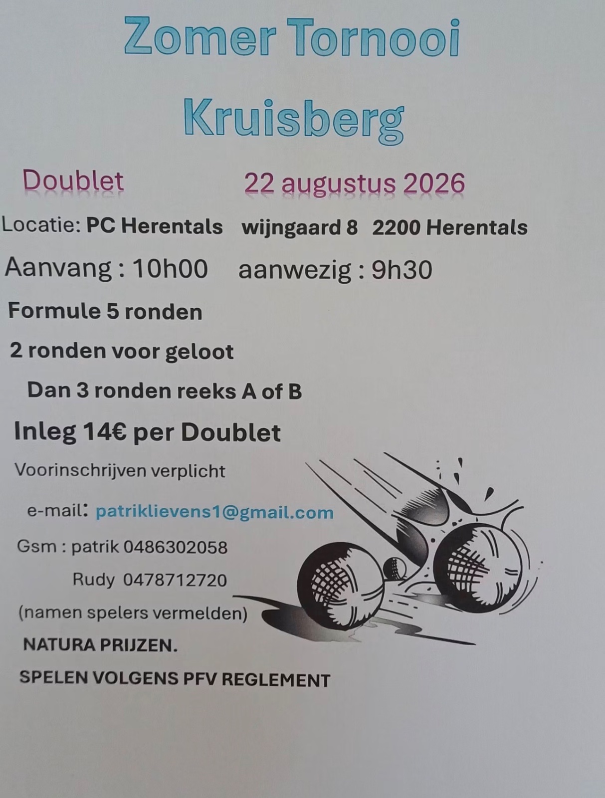 Zomer Tornooi Kruisberg