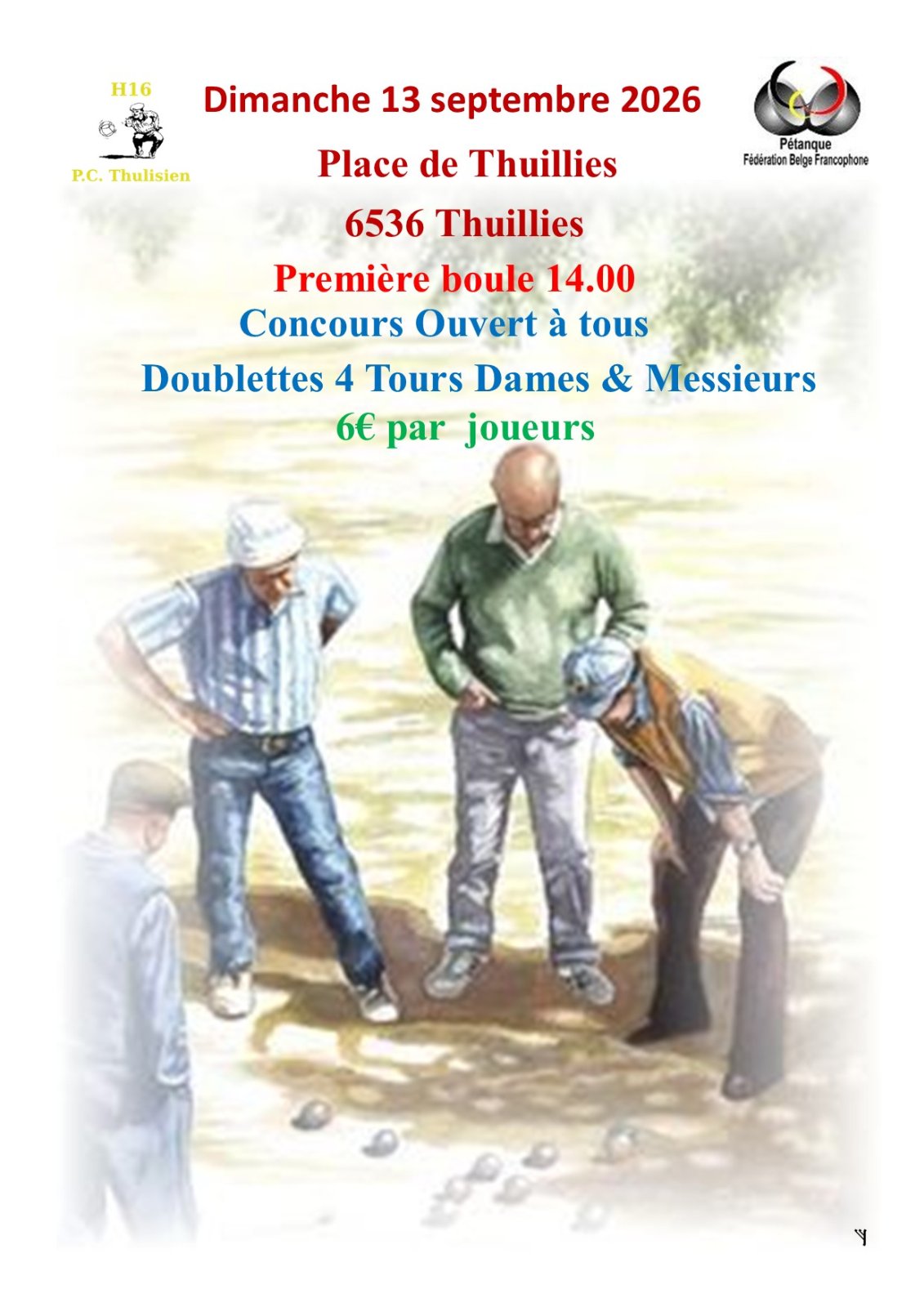 Doublettes 4 Tours Dames & Messieurs
