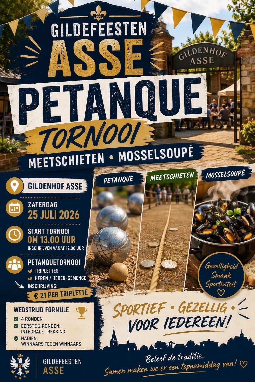 Gildefeesten Asse Petanque Tornooi