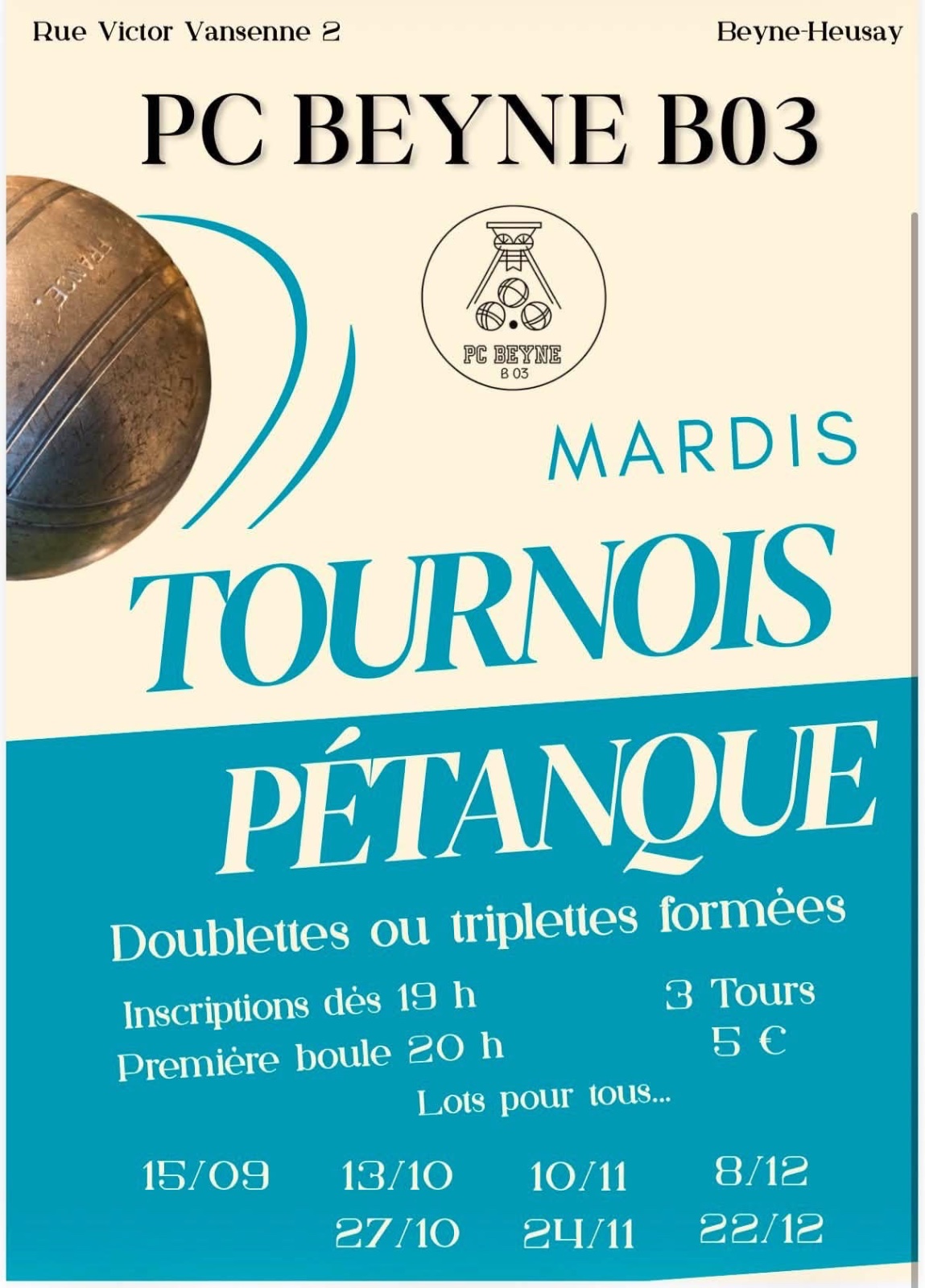 Mardis Pétanque