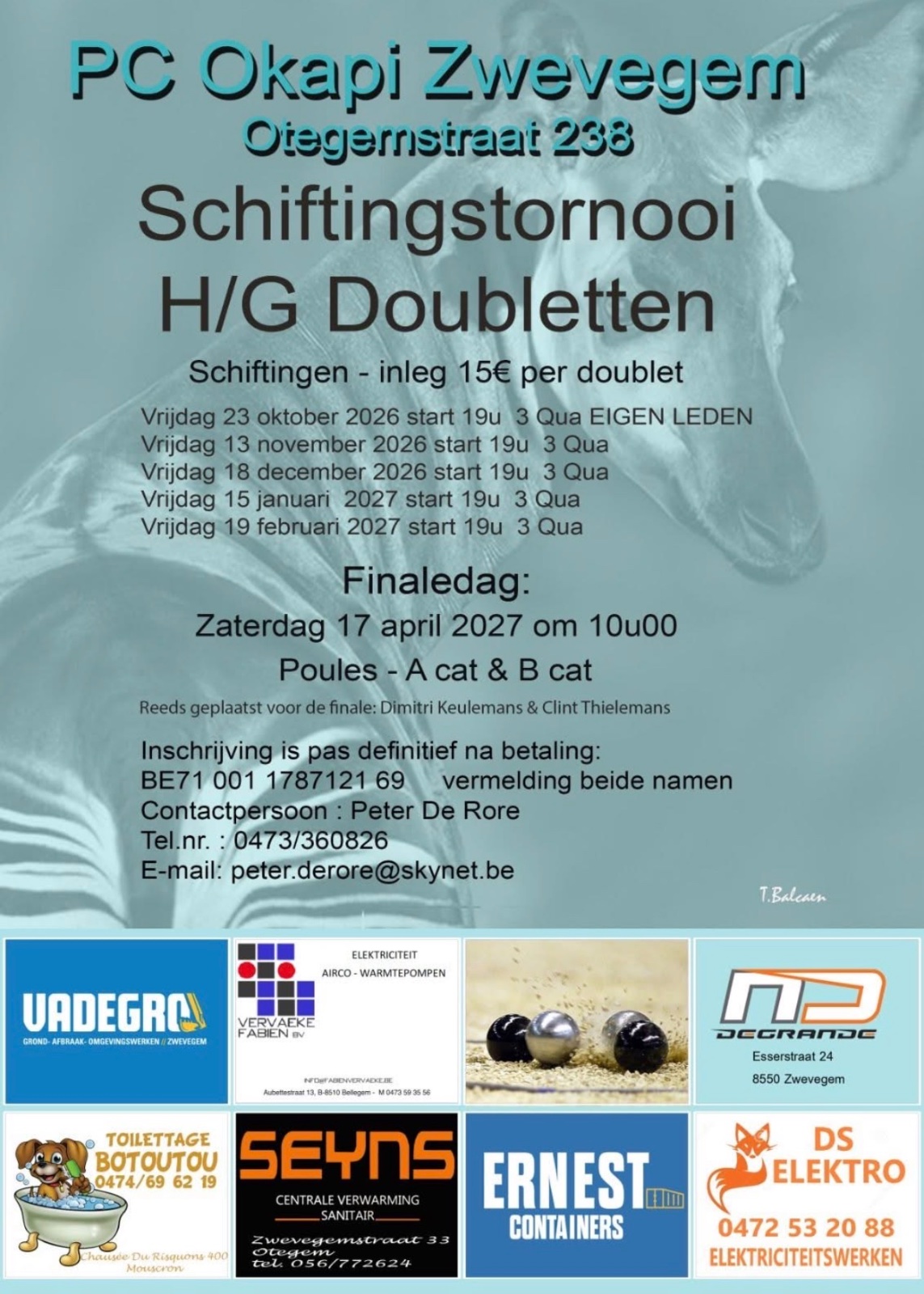 Schiftingstoernooi H/G Doubletten