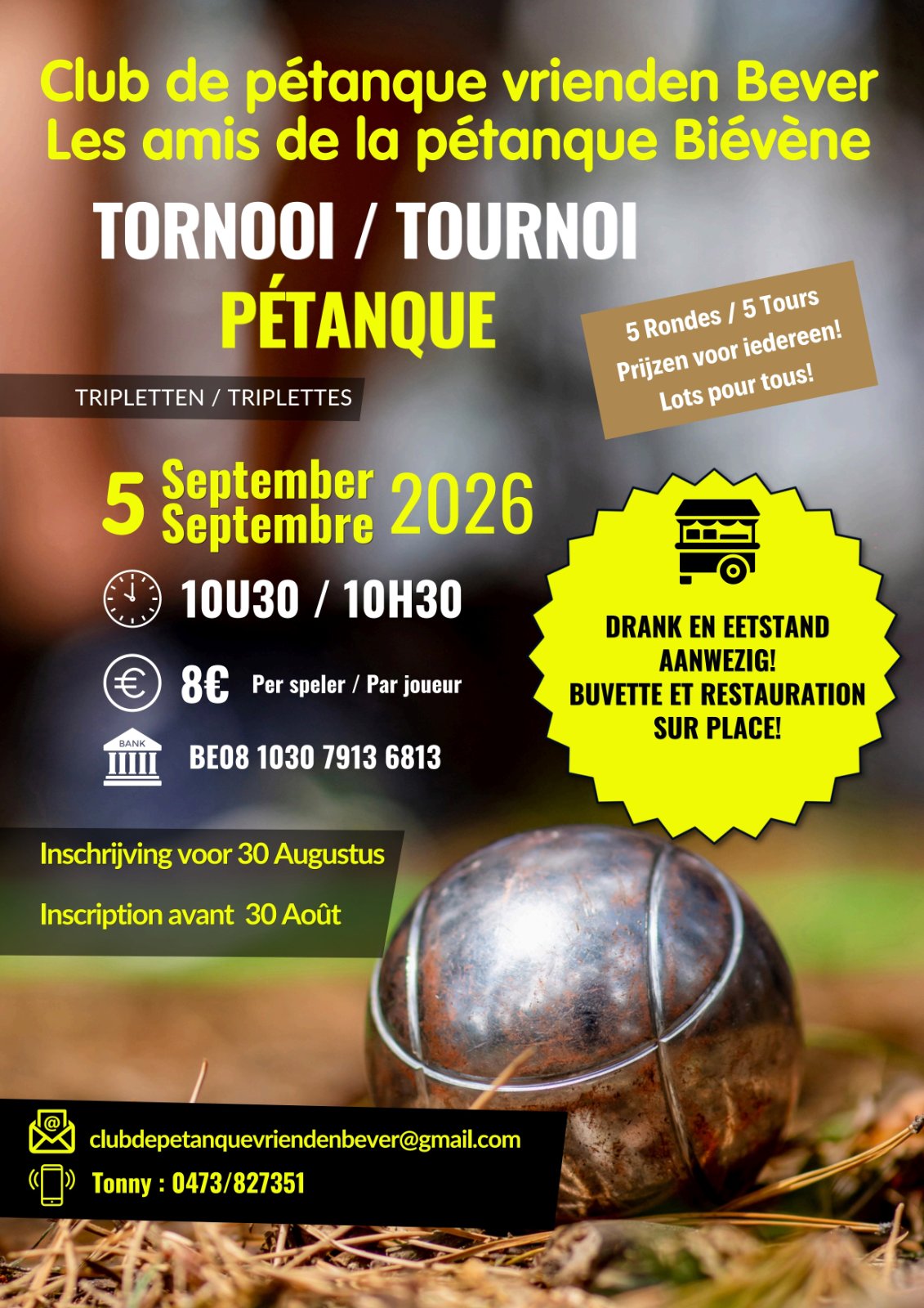 Tornooi Pétanque